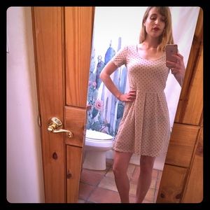 Retro Style Polk Dot Dress